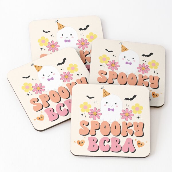 Item preview, Spooky BCBA, BCBA Halloween, Applied Behavior Analysis Halloween Sticker designed and sold by VisionaryABA.