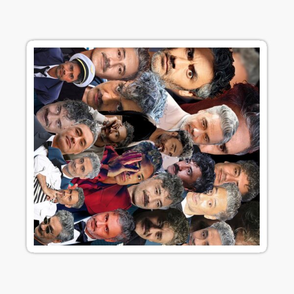 Aperçu de l'œuvre collage photo taika waititi créée et vendue par T-shirtakStore.