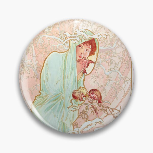 Artikelvorschau, Les Saisons 1-Alphonse Mucha – Art Nouveau Mucha – Vintage Alphonse Woman Nouveau entworfen und verkauft von TeeARTHY.