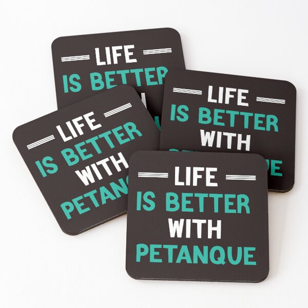 Item preview, Life Is Better With Petanque, Funny Petanque, Petanque Boule Bocce Player Funny Saying designed and sold by Aerial Addicts.