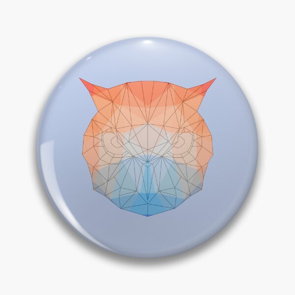 Item preview, Owl Geometric Triangle Polygon designed and sold by franktact.