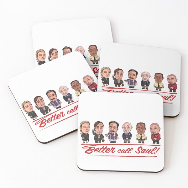 Item preview, Better Call Saul Season 6 - Bobble Head Chibi Characters V2 designed and sold by LoganMDesigns.