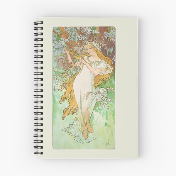 Item preview, Les Saisons 2 -Alphonse Mucha -Art Nouveau Mucha -Vintage Alphonse Woman Nouveau designed and sold by TeeARTHY.