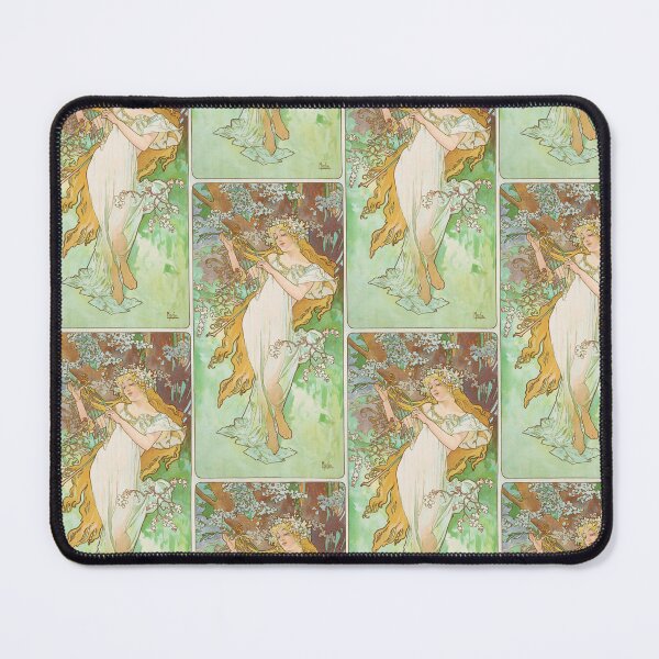 Item preview, Les Saisons 2 -Alphonse Mucha -Art Nouveau Mucha -Vintage Alphonse Woman Nouveau designed and sold by TeeARTHY.