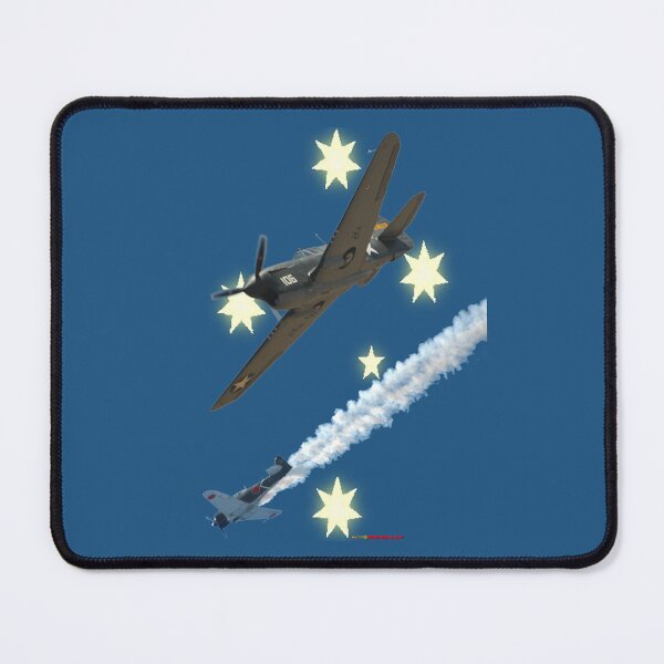 Item preview, Southern Cross Design - Kittyhawk Vs Zero designed and sold by muz2142.