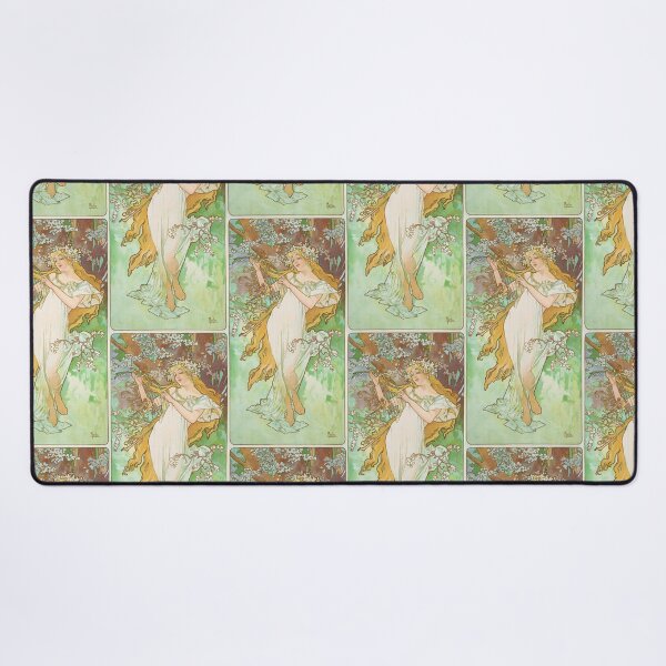 Item preview, Les Saisons 2 -Alphonse Mucha -Art Nouveau Mucha -Vintage Alphonse Woman Nouveau designed and sold by TeeARTHY.