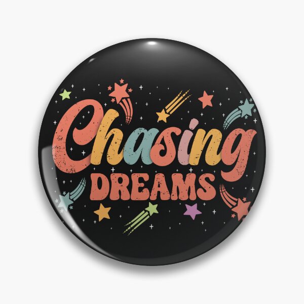 Item preview, Chasing dreams - inspirational saying designed and sold by VichallanStudio.