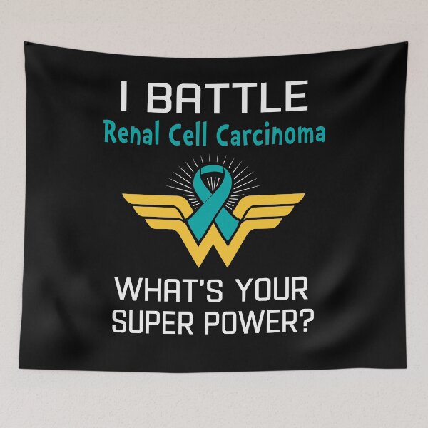 Item preview, I Battle Renal Cell Carcinoma What's Your Super Power Support Renal Cell Carcinoma Warrior Gifts  designed and sold by Sabfit.