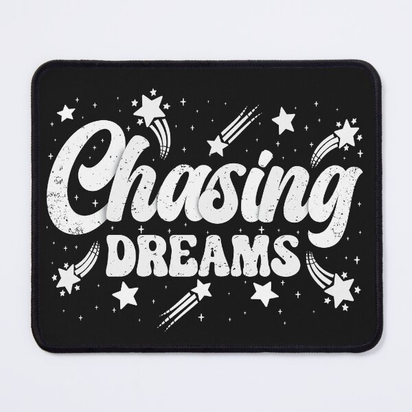 Item preview, Chasing dreams - inspirational saying designed and sold by VichallanStudio.