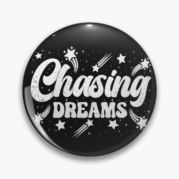 Item preview, Chasing dreams - inspirational saying designed and sold by VichallanStudio.
