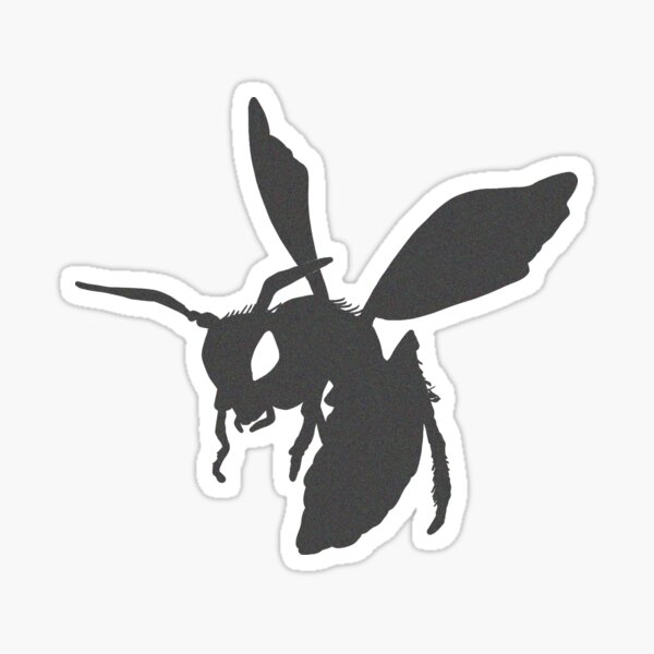 Staticy wasp Sticker