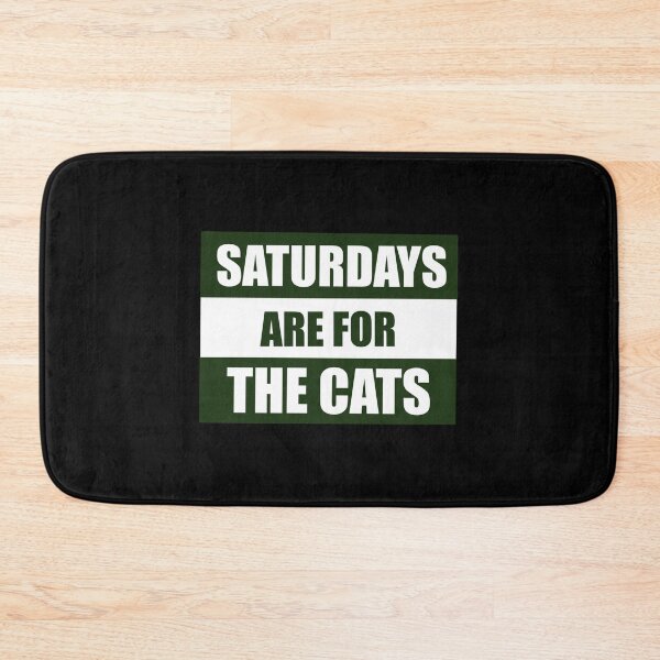 Item preview, Saturdays For The Cats Sticker designed and sold by wandarosiettng.