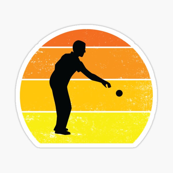"Retro Vintage Petanque, Funny Petanque, Petanque Boule Bocce Player