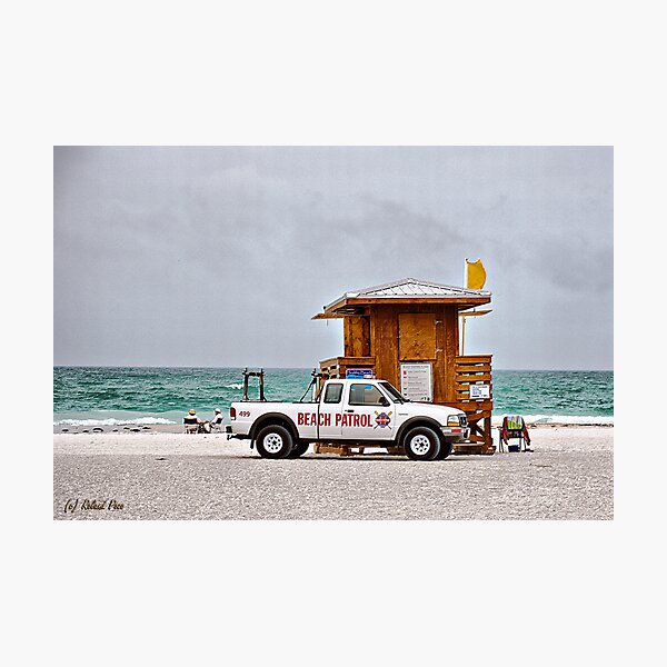 Beach Patrol Photographic Print