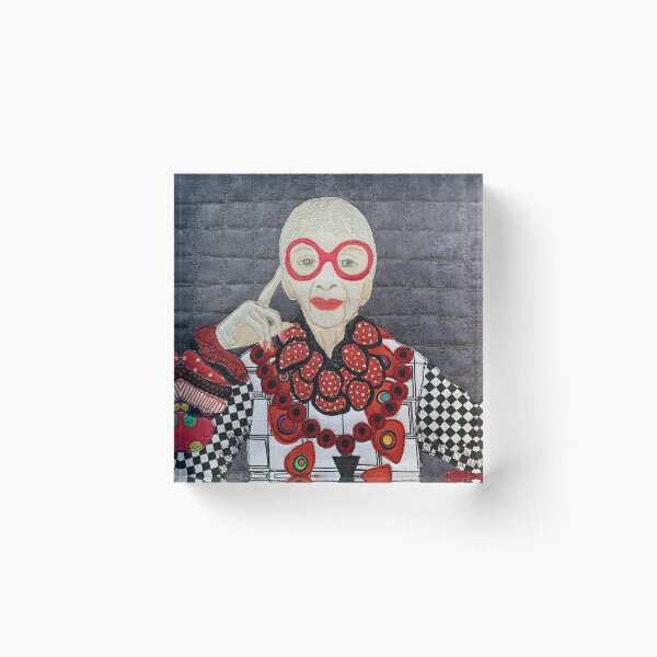 Homage to Iris Acrylic Block