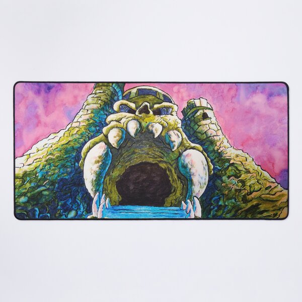 Item preview, Castle Grayskull watercolor painting designed and sold by PatWArt.