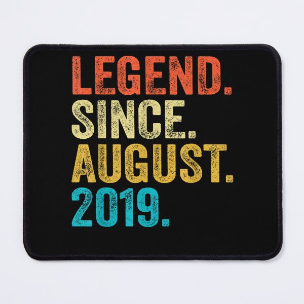 Item preview, 3 Years Old Gift Legend Since August 2019 3rd Birthday Men  designed and sold by aumarian.