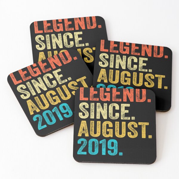 Item preview, 3 Years Old Gift Legend Since August 2019 3rd Birthday Men  designed and sold by aumarian.