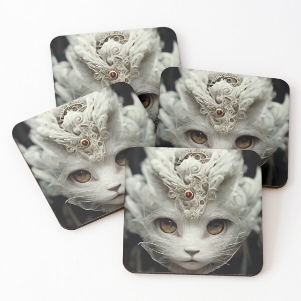 Item preview, White Cat Dragon designed and sold by INFINITYGUY ⭐⭐⭐⭐⭐.