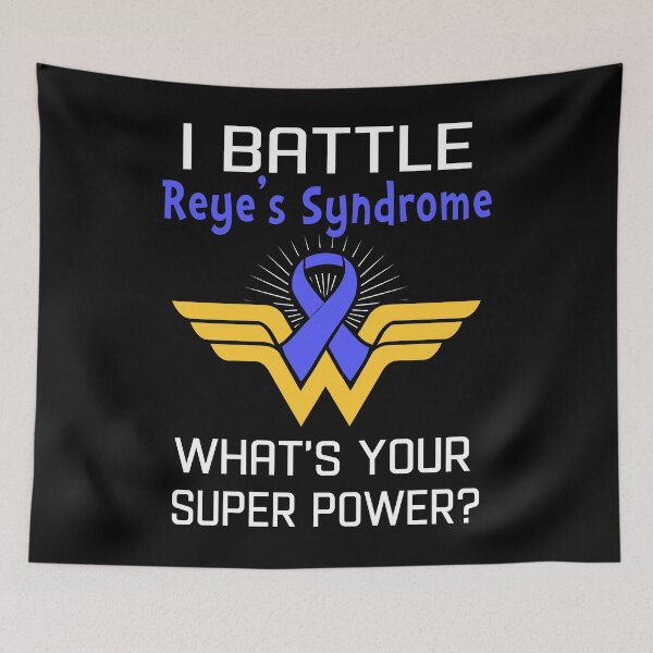 Item preview, I Battle Reye's Syndrome What's Your Super Power Support Reye's Syndrome Warrior Gifts  designed and sold by Sabfit.