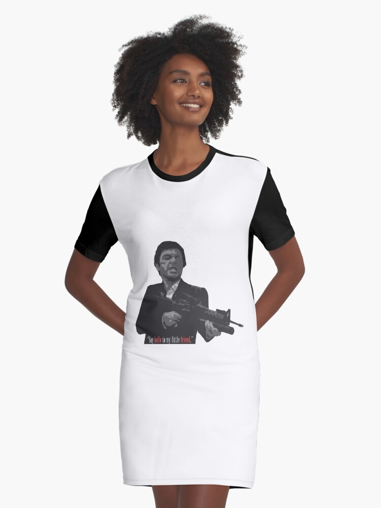 Scarface t 2025 shirt dress