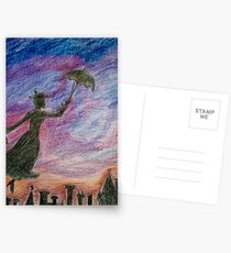 Mary Poppins Postcards