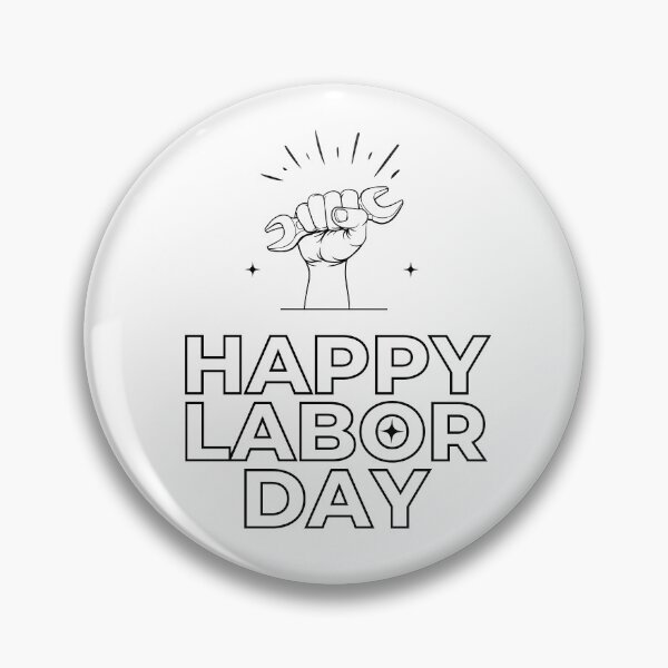 Item preview, Happy Labor Day Logo designed and sold by KonnichiwaStore.