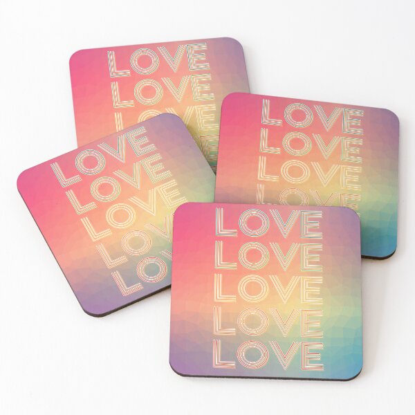 Item preview, love,repeatedly Lettering,rainbow color,vivid colors designed and sold by zzzozzo.