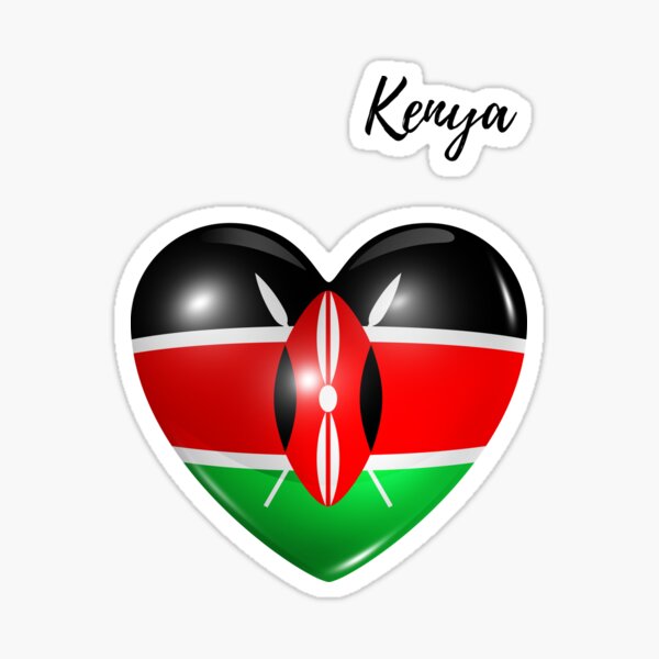 "Kenyan designs " Sticker for Sale by creatVE Redbubble