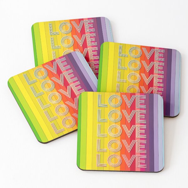 Item preview, love,repeatedly Lettering,rainbow color,vivid colors designed and sold by zzzozzo.