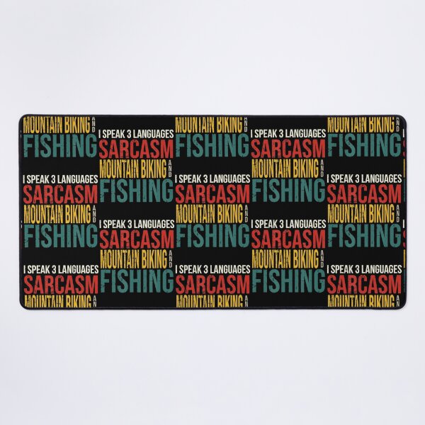 Item preview, Speak 3 Languages Sarcasm Mountain Biking Hunting designed and sold by NhungYenvi.