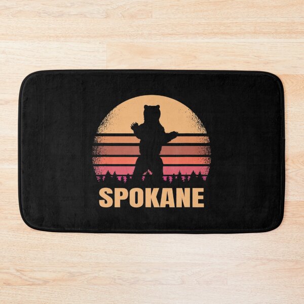 Item preview, Spokane Washington Vintage Bear Wa Distressed 70S 80S Sunset designed and sold by NhungYenvi.