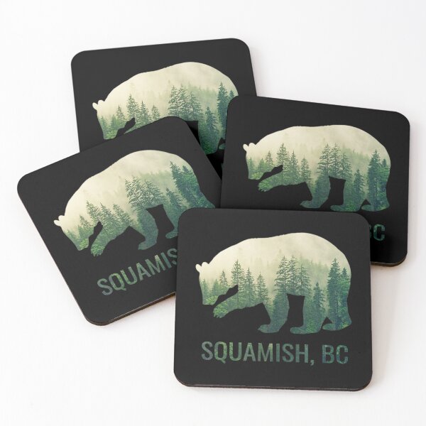 Item preview, Squamish Bear British Columbia Canada Pacific Nw Wildlife designed and sold by NhungYenvi.