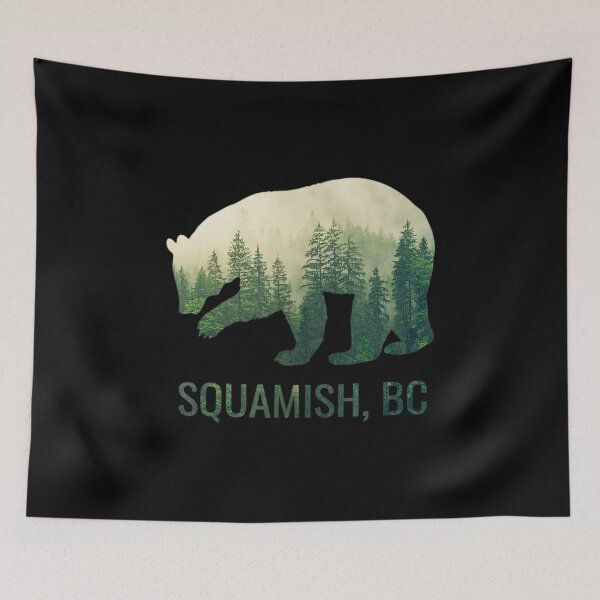 Item preview, Squamish Bear British Columbia Canada Pacific Nw Wildlife designed and sold by NhungYenvi.