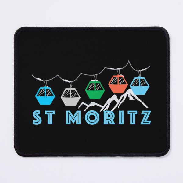 Item preview, St. Moritz Ski Mountain Gondola St. Moritz, Switzerland designed and sold by NhungYenvi.