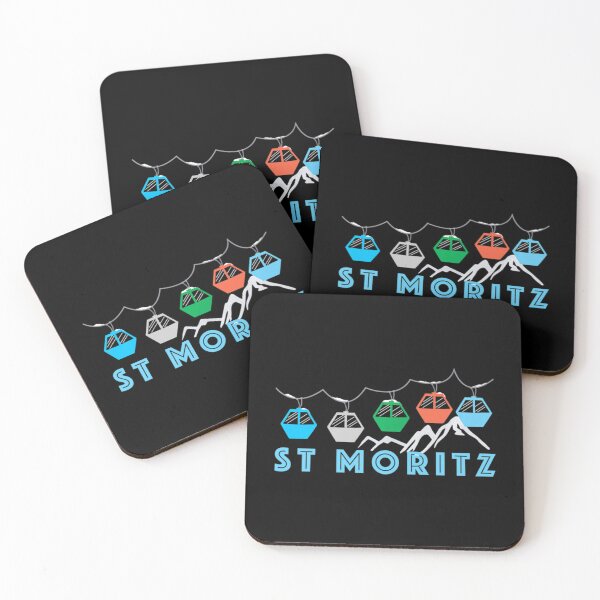 Item preview, St. Moritz Ski Mountain Gondola St. Moritz, Switzerland designed and sold by NhungYenvi.