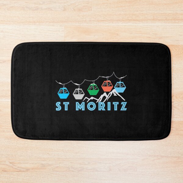 Item preview, St. Moritz Ski Mountain Gondola St. Moritz, Switzerland designed and sold by NhungYenvi.