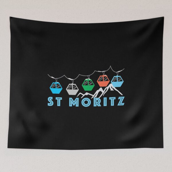 Item preview, St. Moritz Ski Mountain Gondola St. Moritz, Switzerland designed and sold by NhungYenvi.