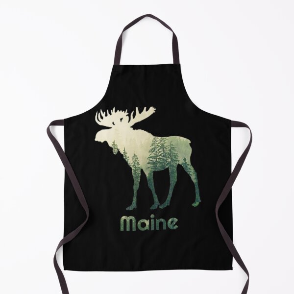 Item preview, State Of Maine Moose Forest Tree Hunter Wildlife designed and sold by NhungYenvi.