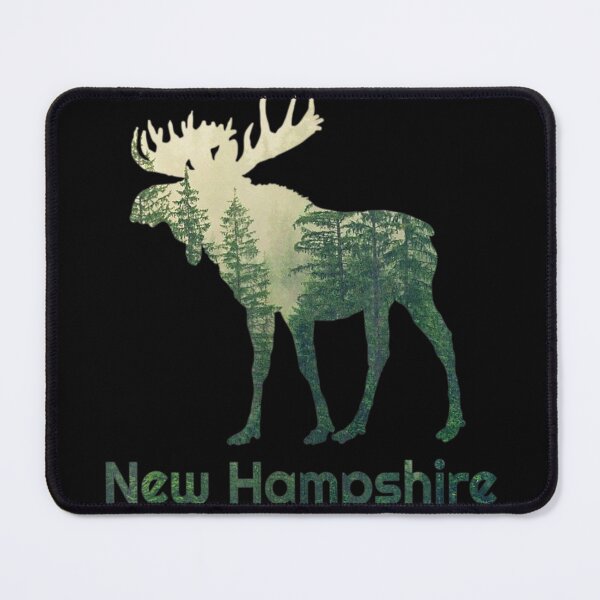 Item preview, State Of New Hampshire Moose Forest Tree Hunter Wildlife designed and sold by NhungYenvi.