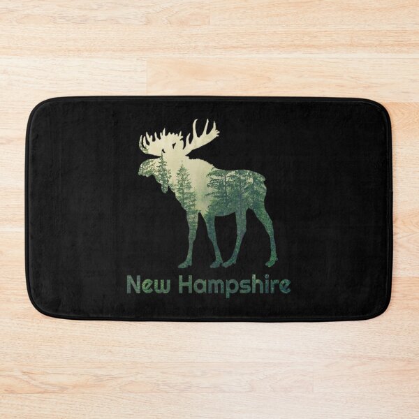 Item preview, State Of New Hampshire Moose Forest Tree Hunter Wildlife designed and sold by NhungYenvi.