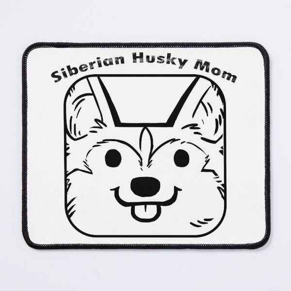 Item preview, Siberian husky Mom shirts, siberian husky Mom masks, Siberian husky mom dress, Siberian husky mom hats, Siberian husky mom packback designed and sold by Poussyarts.