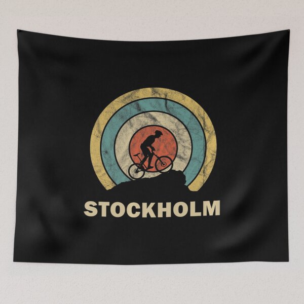 Item preview, Stockholm Sweden Retro Cycling Mtb designed and sold by NhungYenvi.