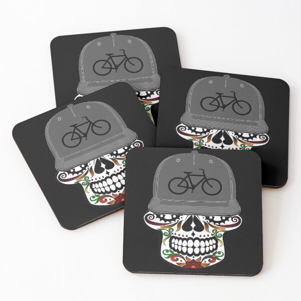 Item preview, Sugar Skull Mountain Bike Mtb Downhill Biking Mountain Bike designed and sold by NhungYenvi.