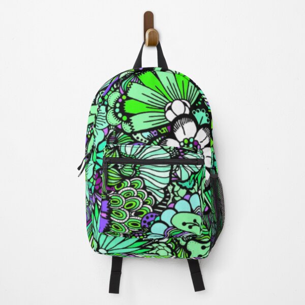Item preview, Green Patchwork Floral Pattern designed and sold by Edenglow Prints & Peculiars.