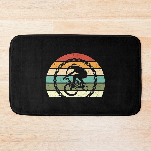 Item preview, Sunset Retro Vintage Mountain Biking Gear designed and sold by NhungYenvi.