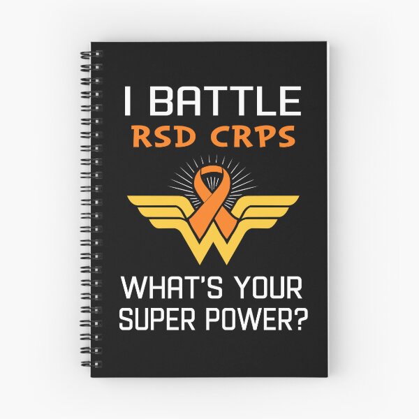 Item preview, I Battle RSD CRPS What's Your Super Power Support RSD CRPS Warrior Gifts  designed and sold by Sabfit.