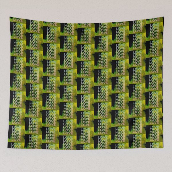Item preview, love,Mixed color,repeatedly Lettering,green designed and sold by zzzozzo.