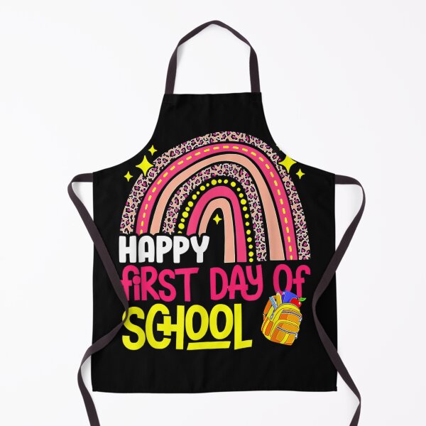 Item preview, Rainbow Happy First Day Of School Teacher Kid Back To School designed and sold by aumarian.