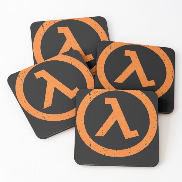 Item preview, Half life lambda symbol designed and sold by JenniJohnson.